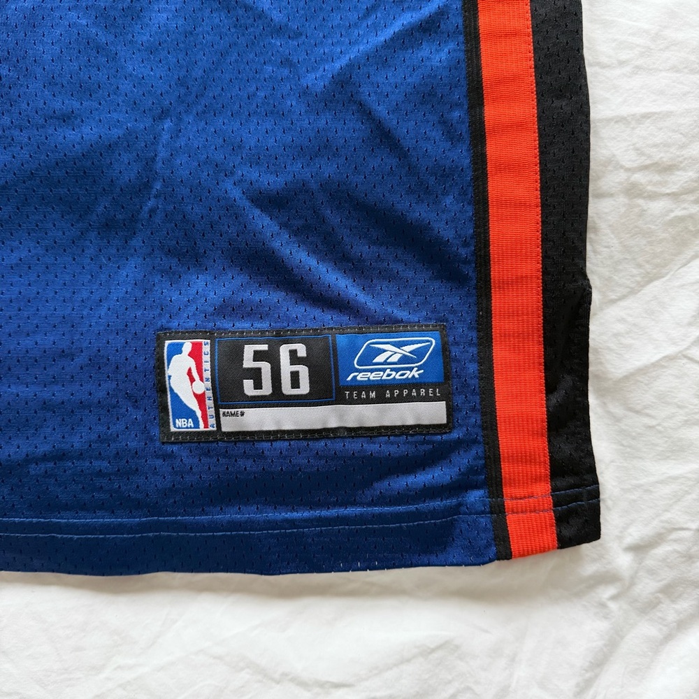 Reebok Vintage sleeveless Knicks Jersey #8 Sprewell In great - Picture 7 of 9